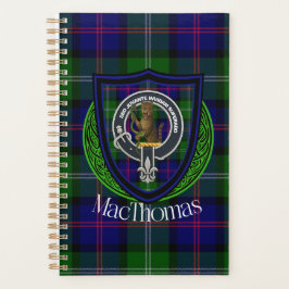 MacThomas Scottish Clan Tartan & Crest Planner