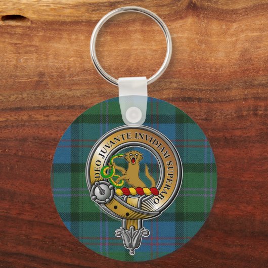 MacThomas Tartan & Badge Sleutelhanger (Voorkant)
