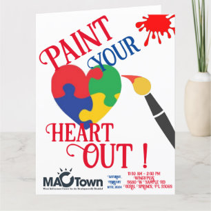 MACTown Verf je hart uit Kaart