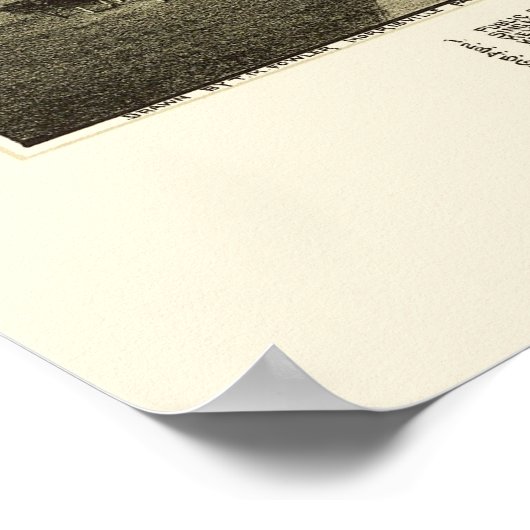 Macungie, PA Panorama - 1893 Poster (Hoek)