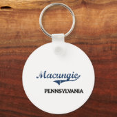 Macungie Pennsylvania City Classic Sleutelhanger (Voorkant)