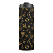 MACUSA™ Magische Symbolen en Creeert Patroon Thermosbeker (Voorkant)