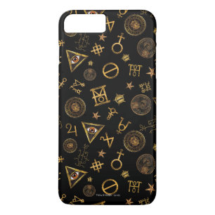 MACUSA™ Magische Symbolen En Wapenschilden Patroon iPhone 8/7 Plus Hoesje