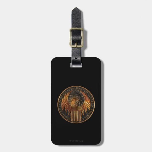 MACUSA™ Medallion Bagagelabel (Voorkant verticaal)