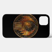 MACUSA™ Medallion Case-Mate iPhone Case (Achterkant (horizontaal))