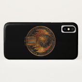 MACUSA™ Medallion Case-Mate iPhone Case (Achterkant (horizontaal))