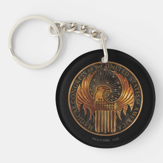 MACUSA™ Medallion Sleutelhanger (Voorkant)