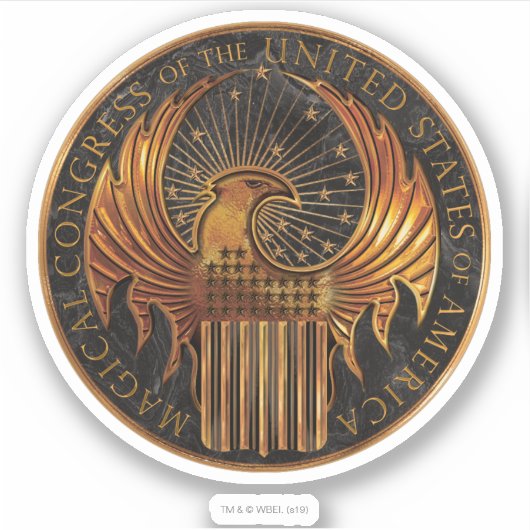 MACUSA™ Medallion Sticker (Voorkant)