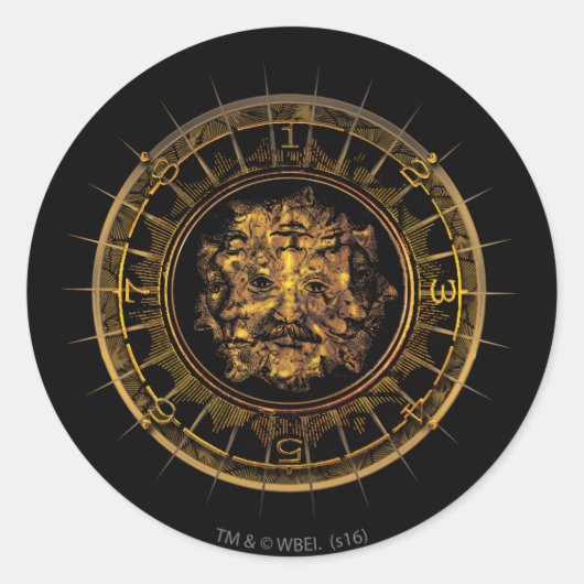 MACUSA™ Multi-Faced Dial Ronde Sticker (Voorkant)