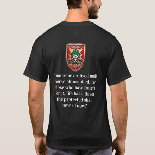 MACV-SOG shirt met Logo (Achterkant)