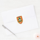 MACV-SOG VIERKANTE STICKER (Envelop)