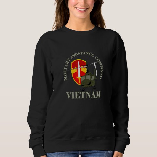 MACV SOG Vietnam Commando militaire bijstand Vietn Trui (Voorkant)