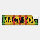 MACV SOG Vietnam Service Ribbon Sticker (Voorkant)