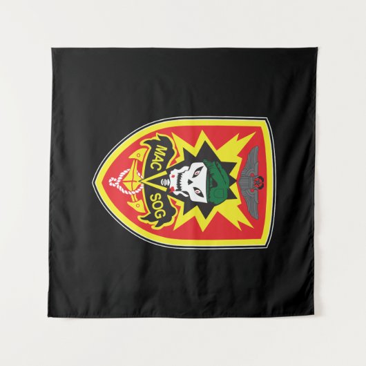 MACV-SOG WANDKLEED (Voorkant (horizontaal))