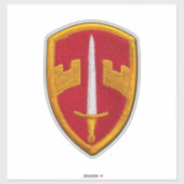 MACV Vietnam Oorlogsveteranen voeren Sticker uit (Vel)