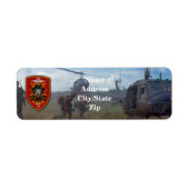 Macvsog-nummer Vietnam War Address Etiket (Voorkant)
