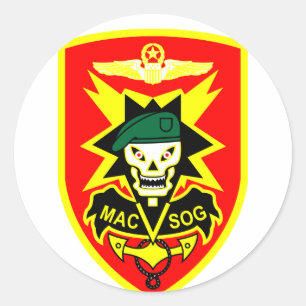 MACVSOG RONDE STICKER