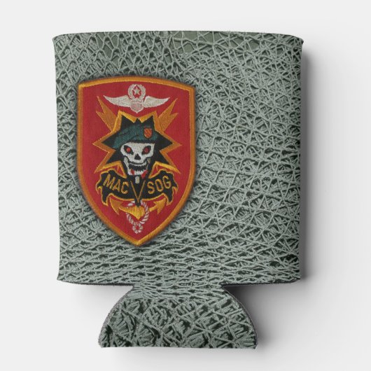 MACVSOG SOG Vietnam War Veterans patch Blikjeskoeler (Achterkant)