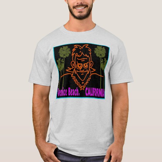 Macvy Venice Beach California T-shirt! T-shirt (Voorkant)