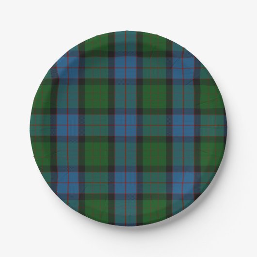 MacWilliam Clan Tartan Pset Paper-Bord Papieren Bordje (Voorkant)