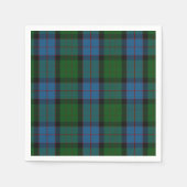 MacWilliam Tartan Plaid Papieren servetten (Voorkant)