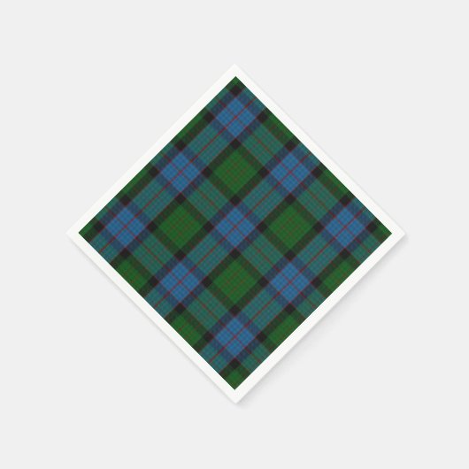 MacWilliam Tartan Plaid Papieren servetten (Hoek)