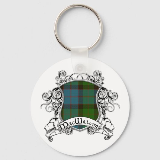 MacWilliam Tartan Shield Sleutelhanger (Voorkant)