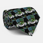 MacWilliam Tartan Skull Stropdas (Opgerold)
