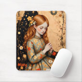 MACY ~ Elegant Meisje ~ Mousepad Muismat (Met muis)