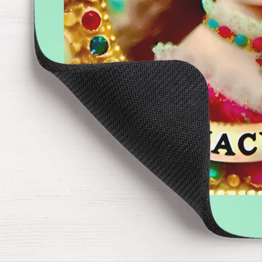 MACY ~ ETHERISCH  Portret ~ Mousepad Muismat (Hoek)