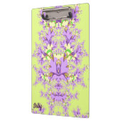 MACY ~ Mauve, Geel Groen Bloemen Klembord (Links)