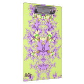 MACY ~ Mauve, Geel Groen Bloemen Klembord (Rechts)