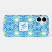 Macy Mosaic IPhone Case 16 Hoesje (Achterkant horizontaal)