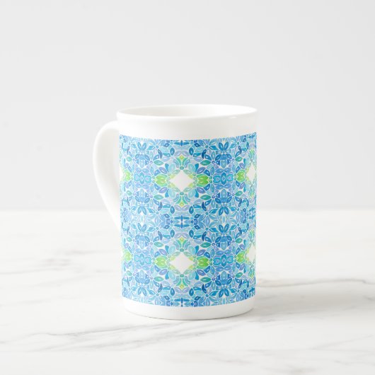 Macy Mozaïek Bone China Mok (Links)