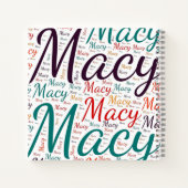 Macy Notitieboek (Achterkant)
