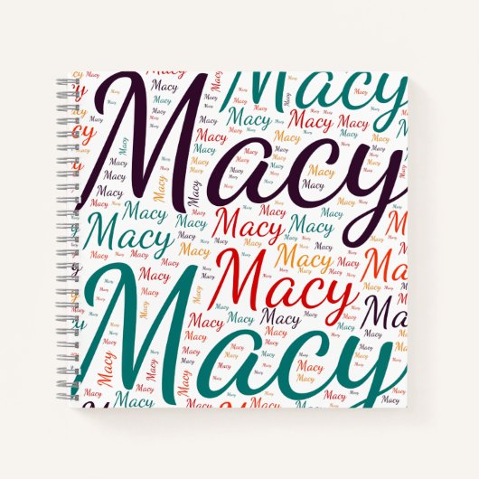 Macy Notitieboek (Voorkant)