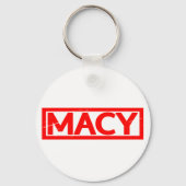 Macy Stamp Sleutelhanger (Voorkant)