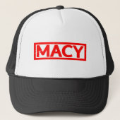 Macy Stamp Trucker Pet (Voorkant)