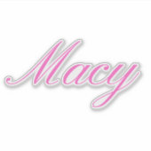 Macy Sticker (Voorkant)