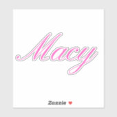 Macy Sticker (Vel)