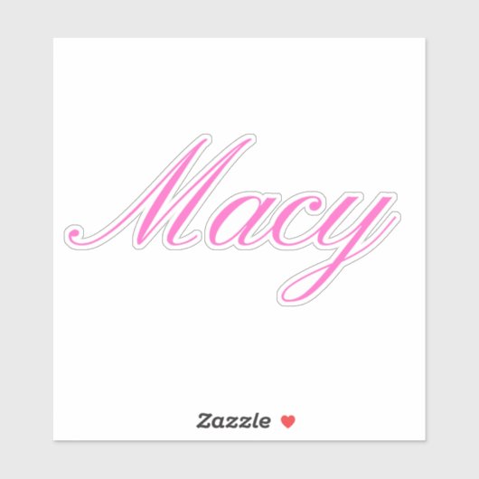 Macy Sticker (Vel)