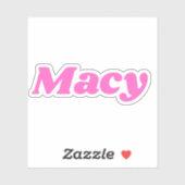 Macy Sticker (Vel)