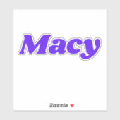 Macy Sticker (Vel)