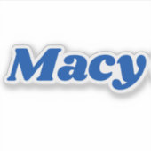 Macy Sticker (Voorkant)