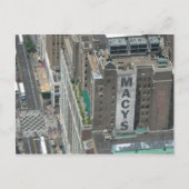 Macy's Department Store Briefkaart (Voorkant)