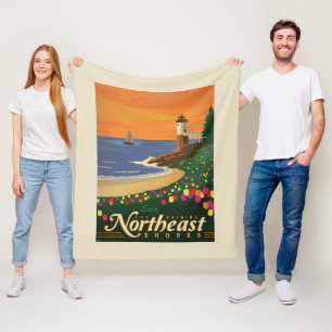 Macy's Flower Show   noordoosten Fleece Deken