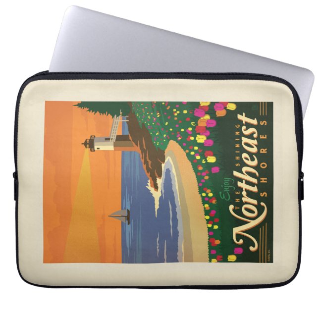 Macy's Flower Show | noordoosten Laptop Sleeve (Voorkant)
