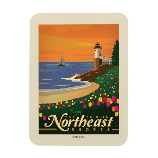 Macy's Flower Show | noordoosten Magneet (Verticaal)