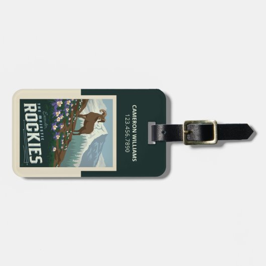 Macy's Flower Show | Rockies Bagagelabel (Voorkant horizontaal)