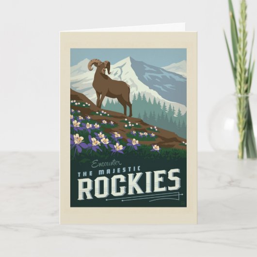Macy's Flower Show | Rockies Kaart (Voorkant)